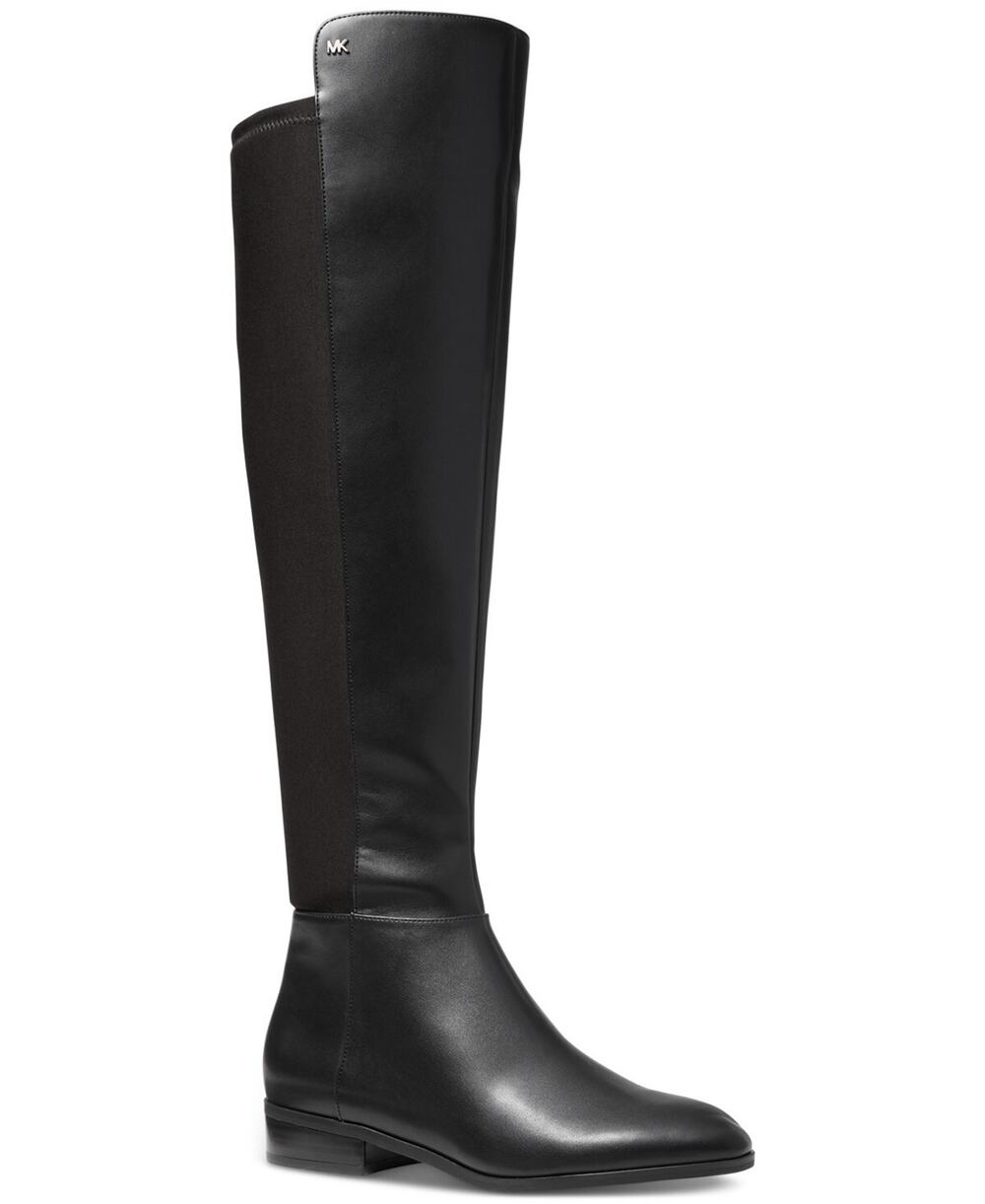 Michael Michael Kors Bromley Over The Knee Riding Boots Women's Black 9 M